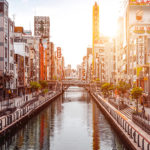 Dotonbori canal in Osaka, Japan